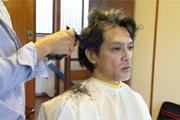 加藤雅也 断髪式